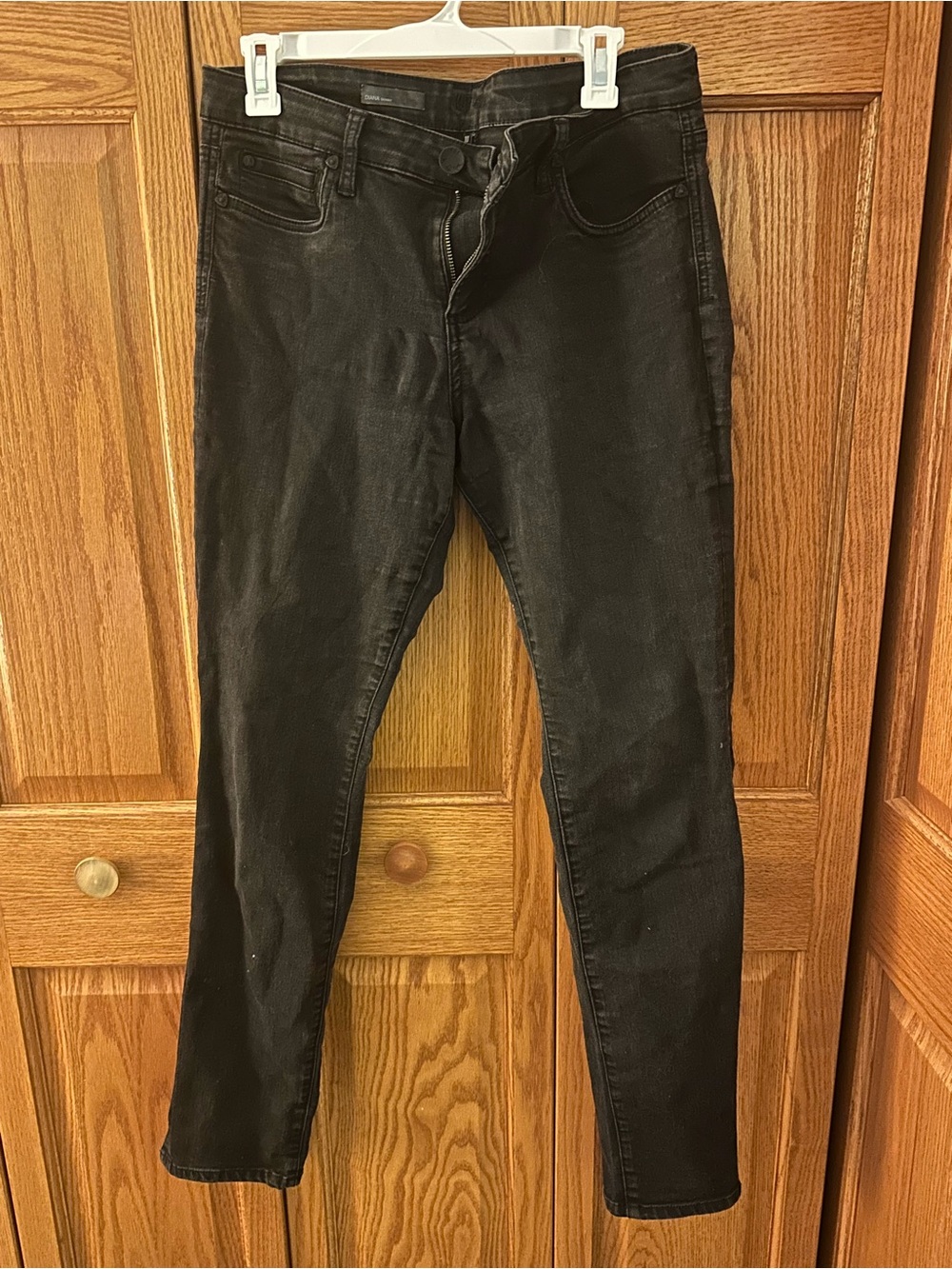 KUT FROM THE CLOTH Black Diana Skinny Jeans | Size 10